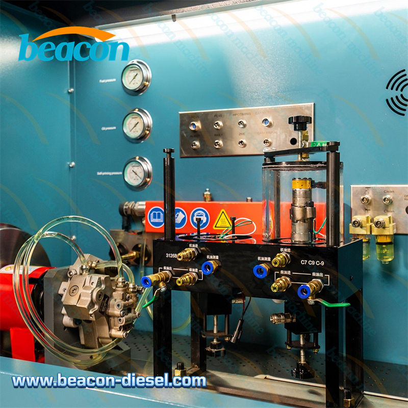 Accesorio de prueba y conexiones hidráulicas para inyectores HEUI CAT C7, C9 y 3126B