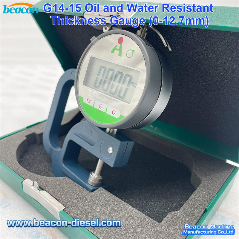 Medidor espesor digital para medir arandelas de ajuste de inyectores diesel