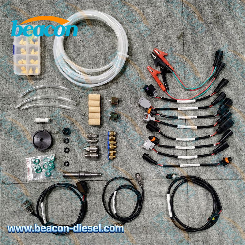 Kit de adaptadores y cables para pruebas de inyectores