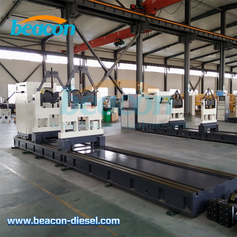 Conexión de junta universal y bancada de la equilibradora