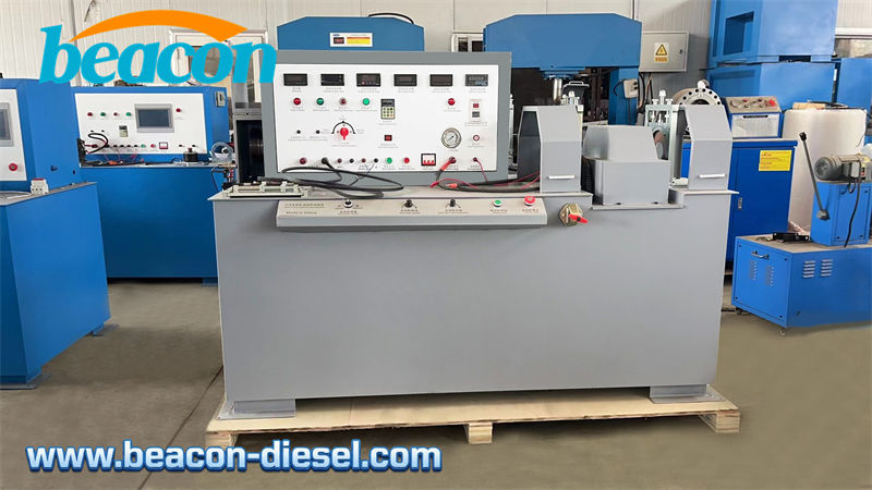 Vista frontal del banco de pruebas de alternador y arranque BCQZ-2A