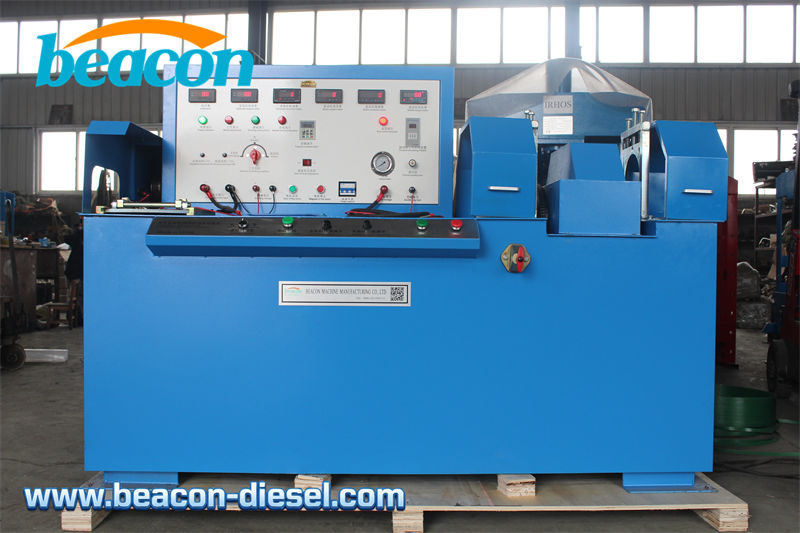 Vista frontal del banco de pruebas de alternador y arranque BCQZ-2A