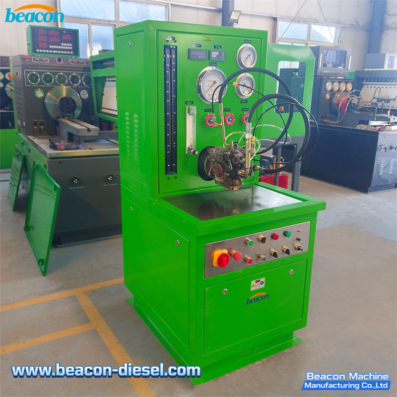 Vista lateral del probador diesel PT212 mostrando las ranuras de ventilación