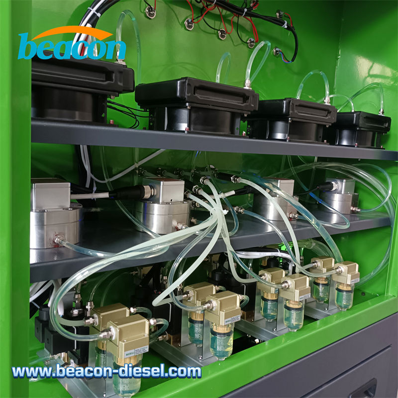 Sistema interno de válvulas solenoides y sensores del CR304