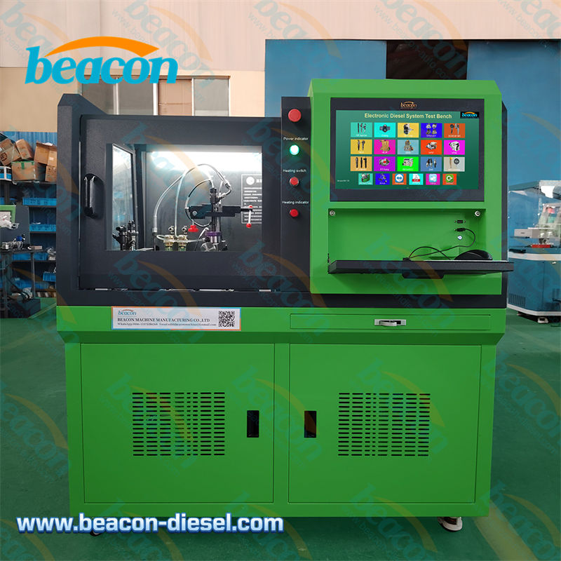 Vista frontal del banco de pruebas CR311