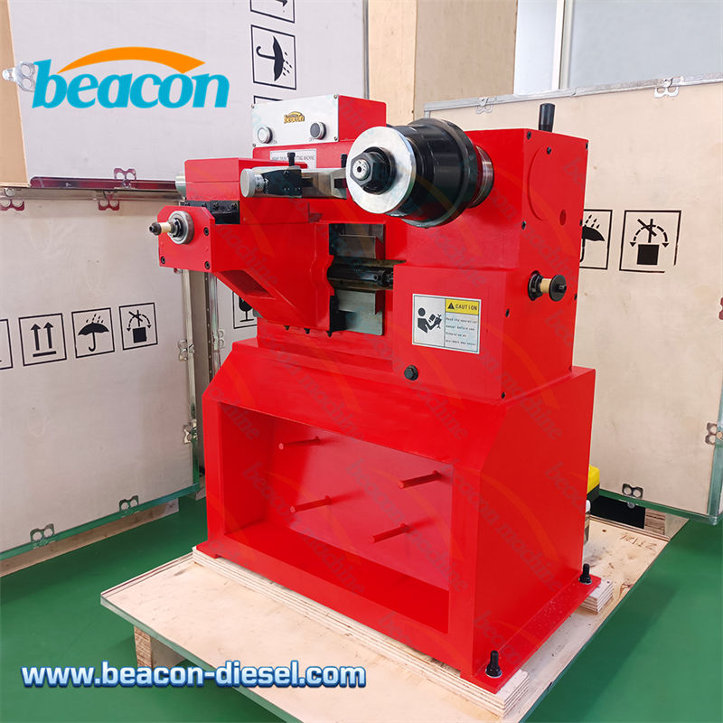 Vista de perfil de la rectificadora de tambores T8445