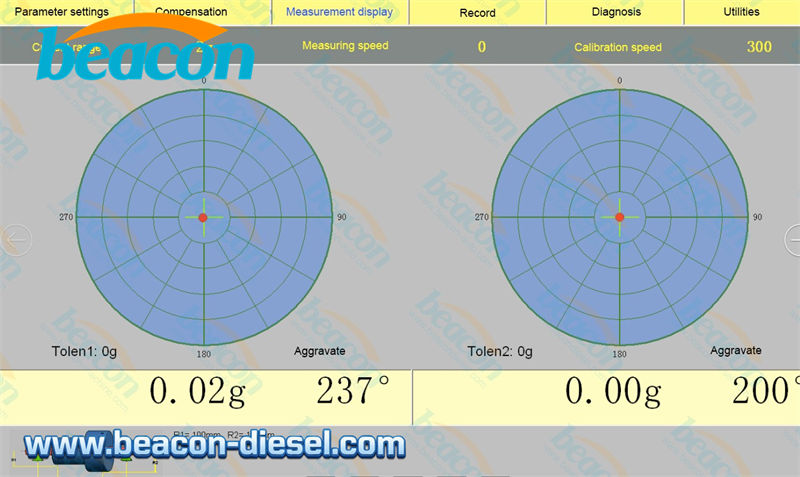 Interfaz del Sistema de Equilibrado Dinámico
