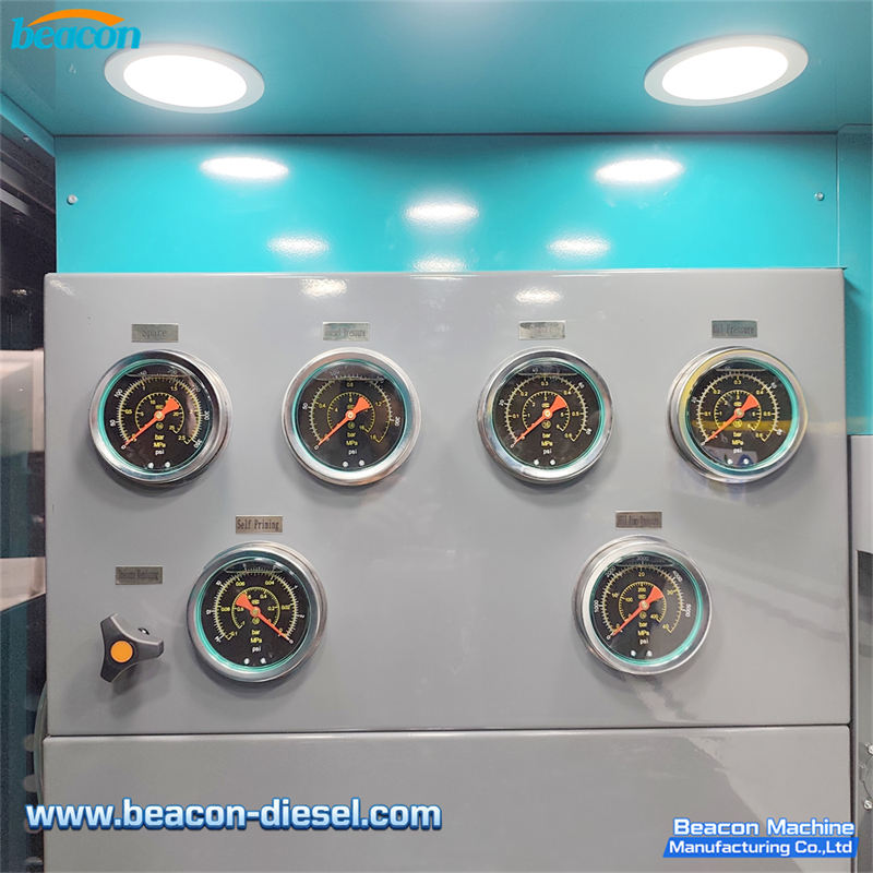 Manómetros de alta precisión y panel de operación del CR918-PRO