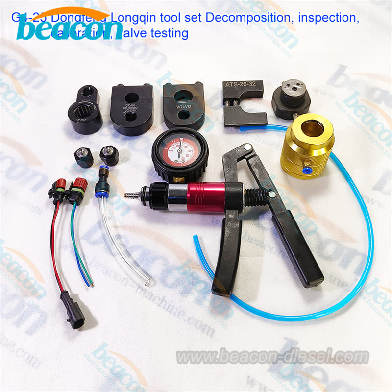 Abrazaderas de precisión y bomba de presión para prueba de válvulas