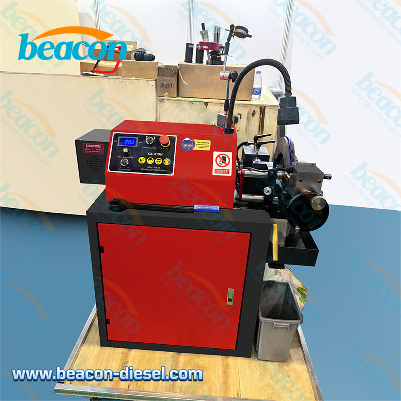 Vista frontal del torno rectificador de frenos BD-500