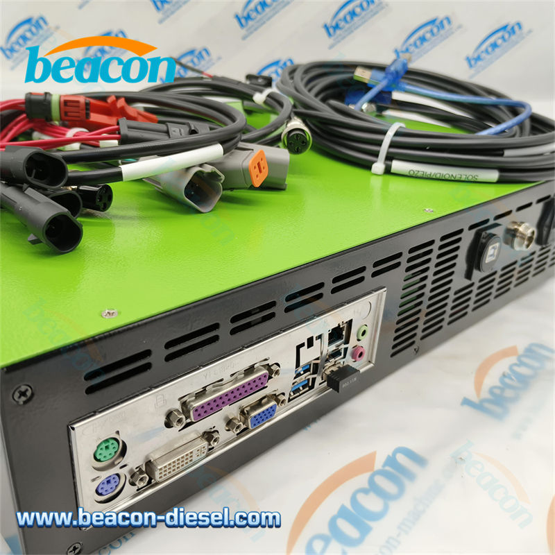 Conectores traseros EUS-1800 para caja de levas y conexión a PC