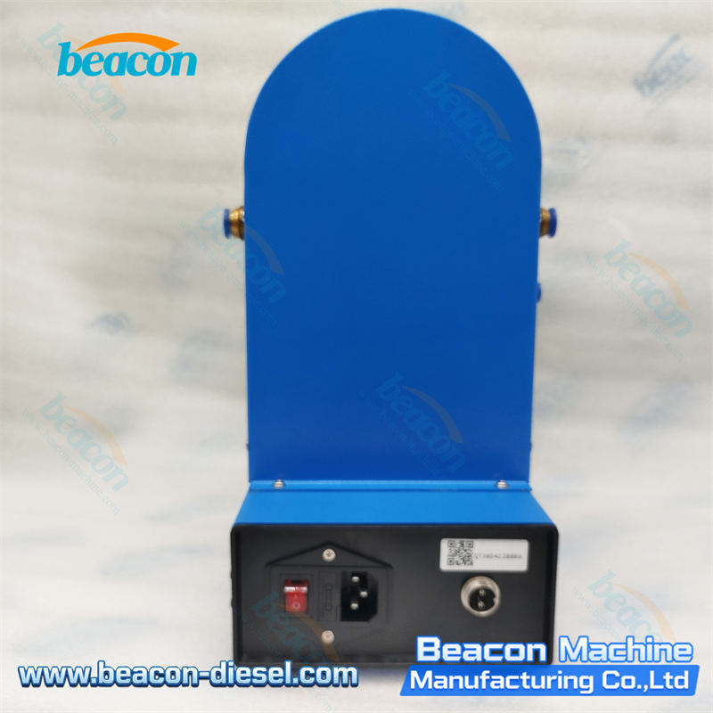 Panel trasero y puertos del probador CRI250