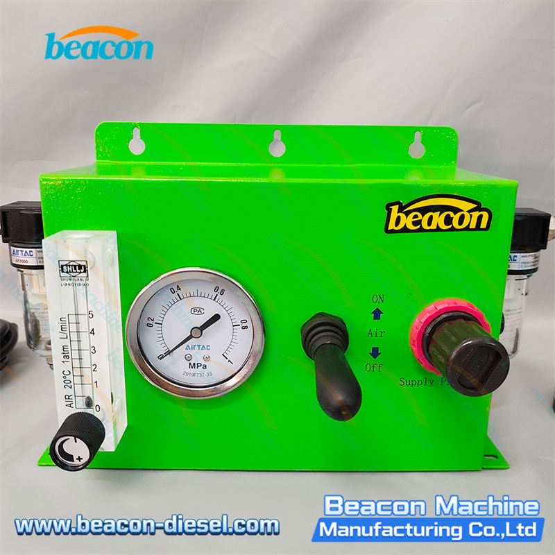 Unidad de medidor de flujo de aire CRI350 con manómetro y regulador