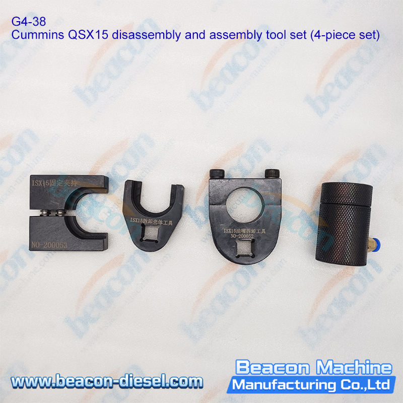 Kit de reparación montaje inyector Cummins QSK60 4 piezas