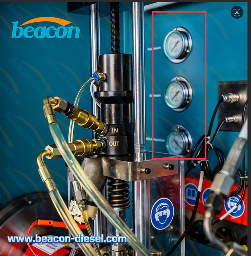 Manómetro de alta calidad para banco diesel