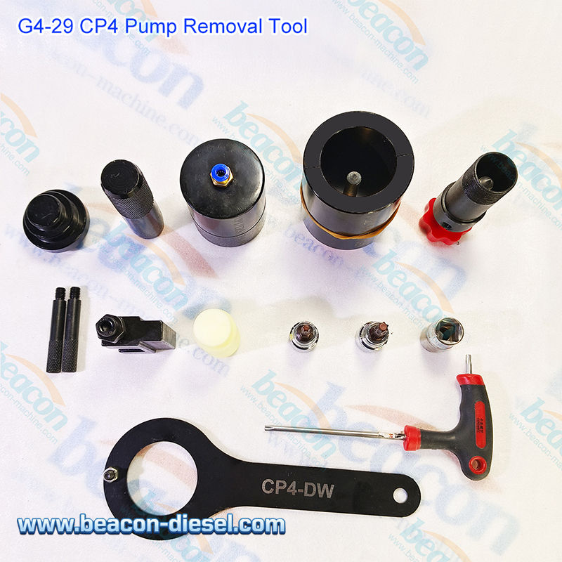 Kit de herramientas G4-29 para bomba CP4 en maletín de aluminio