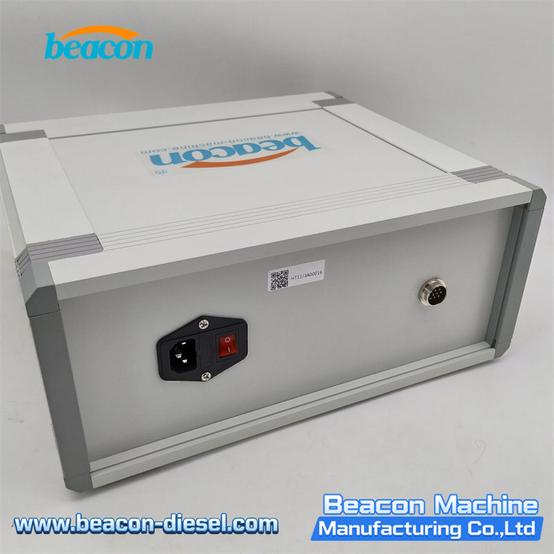 Interfaz del panel trasero del probador diésel EDC