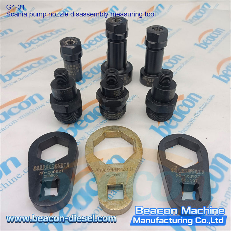 Set de herramientas G4-31 para inyectores Scania