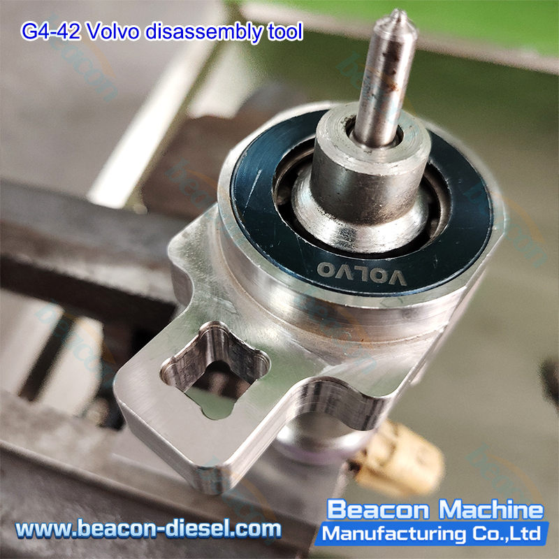 Uso del dispositivo Volvo G4-42 para inyectores